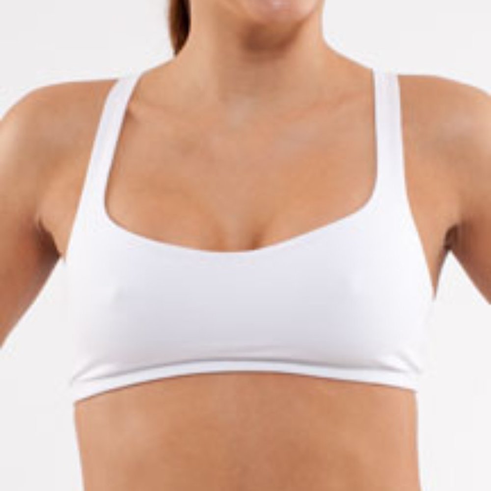 Lululemon White Free to Be Bra